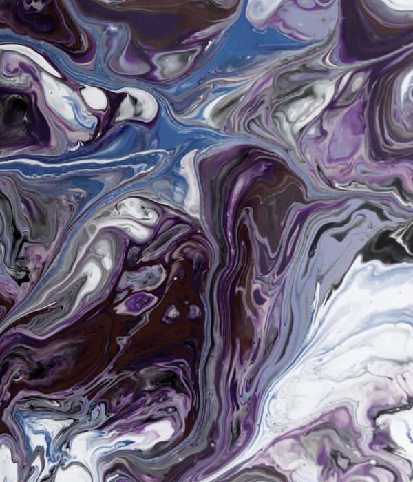 Abstract violet energy flow representing dynamic lifestyle