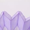 Geometric violet icon representing a happy participant